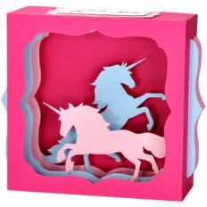 unicorn gift card box