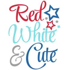 red white and cute