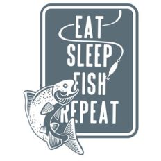 reel cool dad - eat, sleep fish