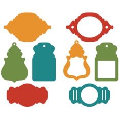 8 piece tag set