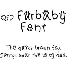 furbaby font