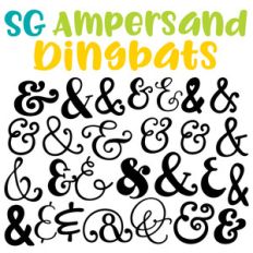 sg ampersands dingbats