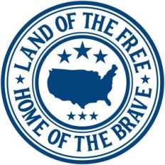 land of the free home of the brave
