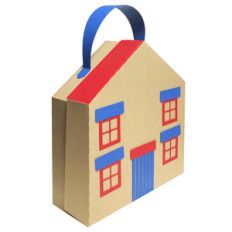 3d suitcase house