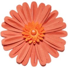 3d flower - gerbera daisy
