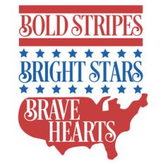 bold strip bright stars brave hearts