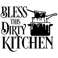 bless dirty kitchen