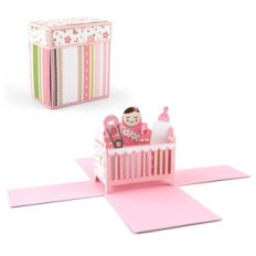 explosion box baby crib girl