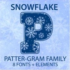 snowflake pattergram