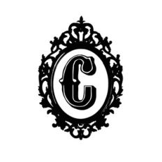 framed c monogram