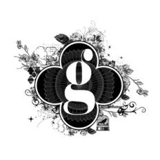 floral g monogram