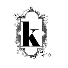 flourish k monogram