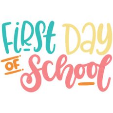 first day of school