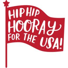 hip hip hooray for the usa