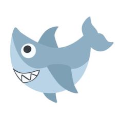 cute shark