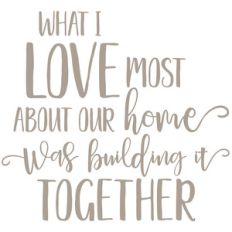 what i love most about our home
