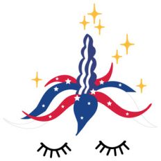 stars and stripes unicorn