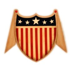 patriotic shield swag