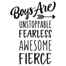 "boys are" list