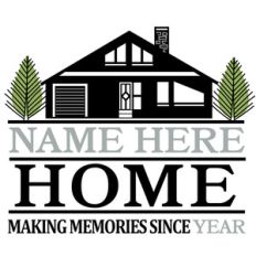 custom home sign