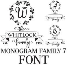 monogram family 7
