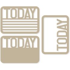 'today' 4x6 life cards