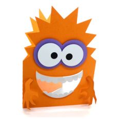 funny monster card