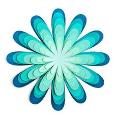 layered flower