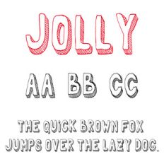 cg jolly font