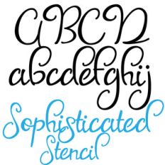 pn sophisticated stencil