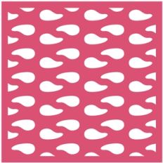 lattice - petal droplets