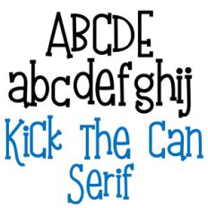 pn kick the can serif