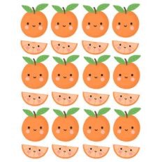 orange stickers