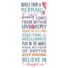 advice from a mermaid list