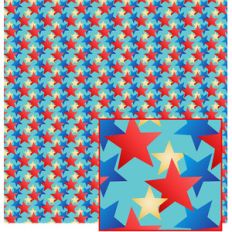 stars on blue pattern