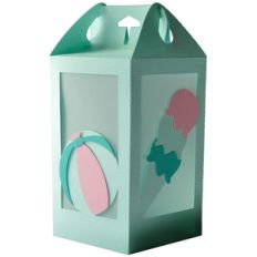ice cream - beach ball summer lantern
