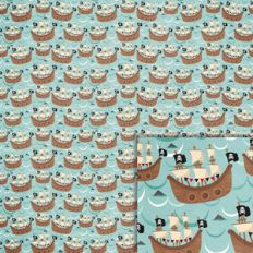 pirate ships background paper