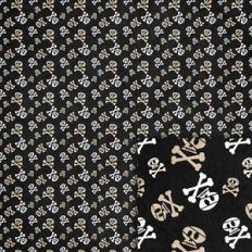 pirate skulls background paper