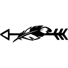 feather arrow
