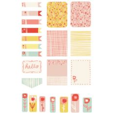 little flowers planner stickers