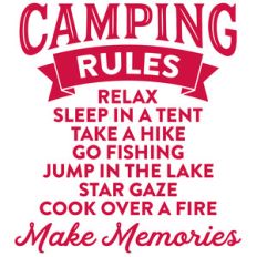 camping rules