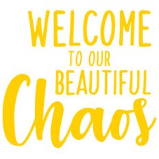 welcome to our beautiful chaos