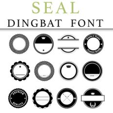 seal dingbat font