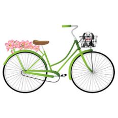 green bike