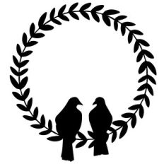 bird wreath