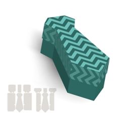box neck tie