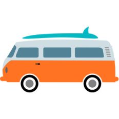 beach van surf
