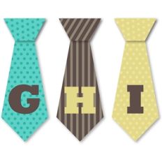 neck tie banners: g-i