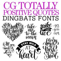 cg totally positive quotes