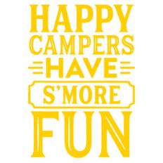 happy campers have s'more fun
